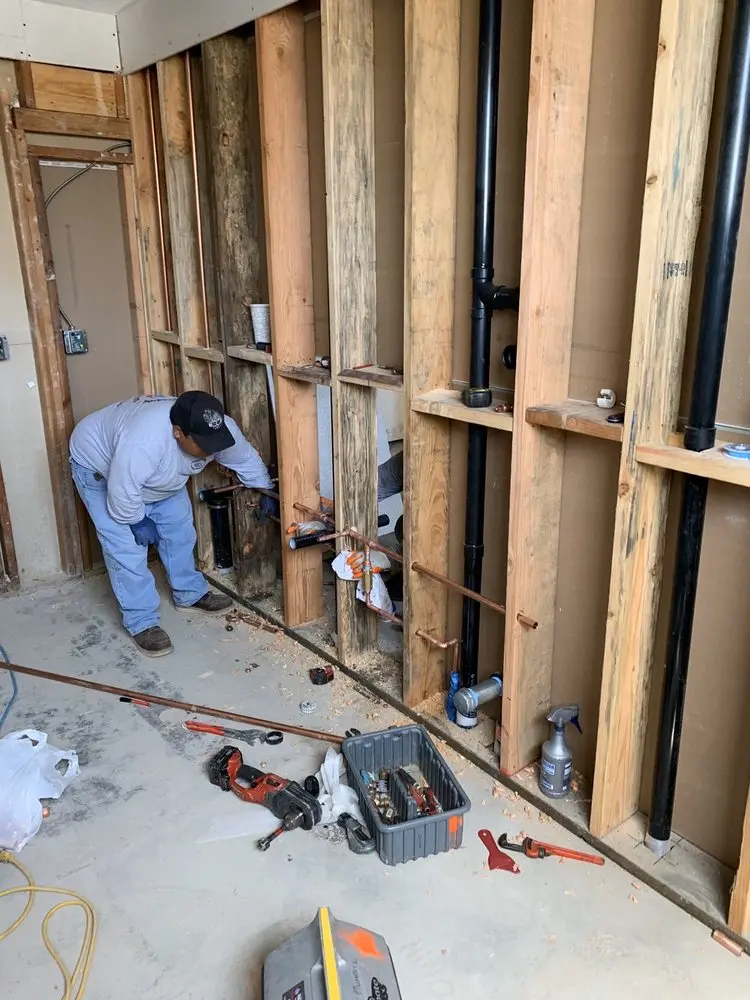 Commercial rough-in plumbing for Commercial Plumbing in Heber Springs